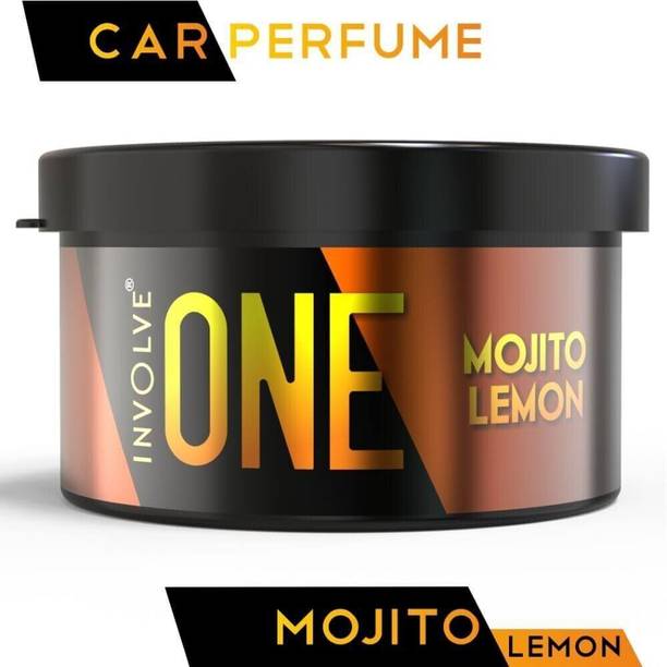 Involve Mojito Lemon Organic Car Perfume & Strong Fiber | Blocks | Long Lasting Car Interior Fragrance | Car Accessories Interior Car Perfumes and Car Air Fresheners