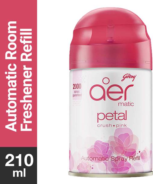 Godrej Aer Matic Room Freshener -Petal Crush Pink Refill Matic