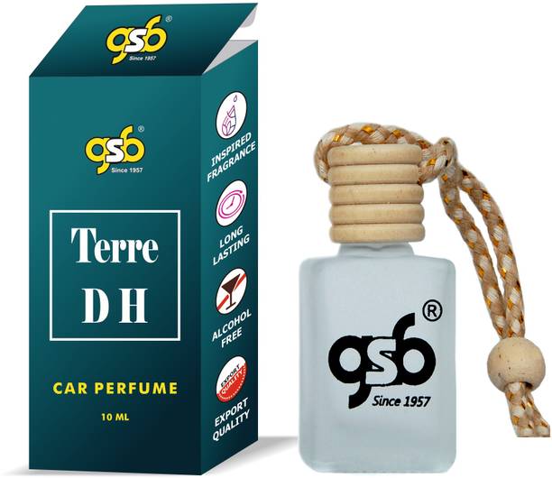 GANDHI SUGANDH BHANDAR Terre De Hanging Air Freshener Inspired From Terre De Harmes Car Freshener Diffuser terrecar