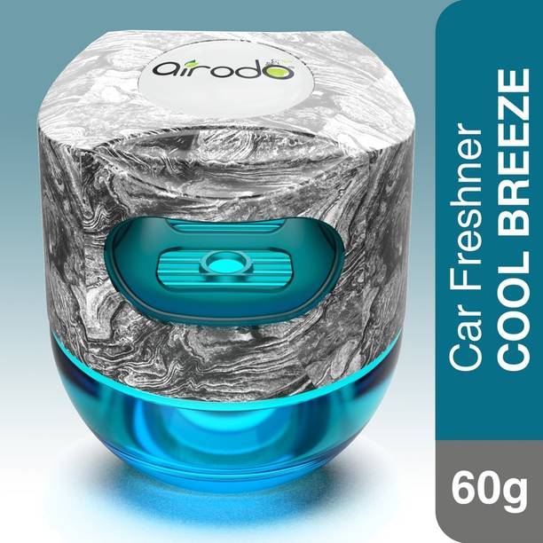 AIRODO Cocktail Crush Blue Car Freshener, Air Twist Pack of-1, Car Freshener Diffuser Aer Twist Cocktail Crush Blue Car Freshener (60 g)