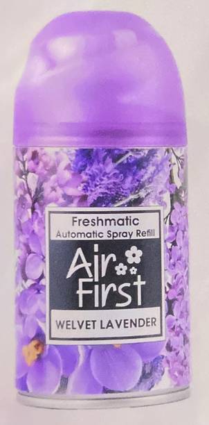 Air Fly Lavender Blue, Exotic Aroma Automatic Spray Freshmatic Automatic Spray Refill | Lavendor | Sandal | Exotic | Blush Pink