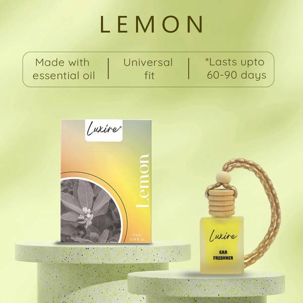 LUXIRE LEMON Car Freshener Diffuser LX_05PRM