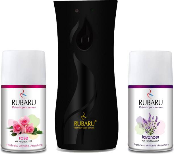 RUBARU Rose, Lavender Automatic Spray, Refill, Spray, Diffuser