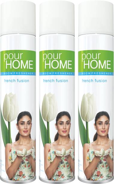 POUR HOME French Fusion + Royal Rajnighanda Spray Room Freshener