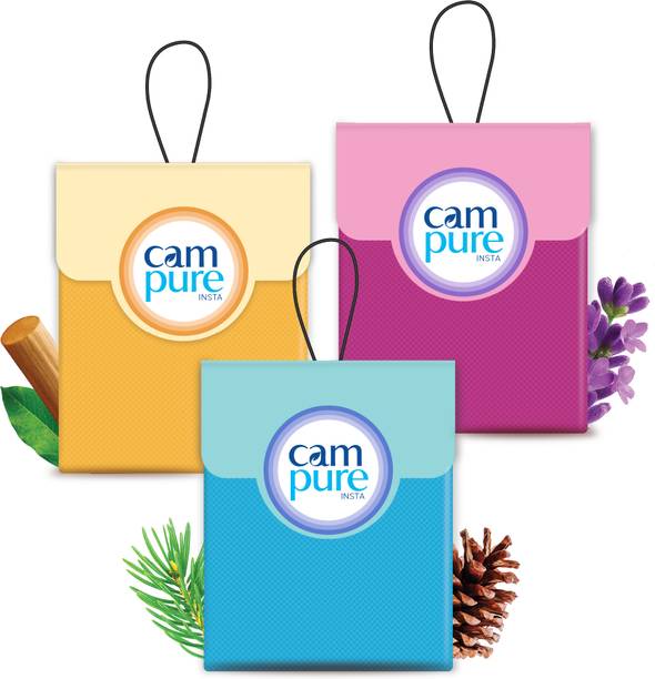 CamPure Insta Cone Combo (Pack of 3) Room, Car, Air Freshener & Mosquito Repellent Potpourri Camphor Insta Cone Combo (Pack of 3) Room, Car and Air Freshener & Mosquito Repellent