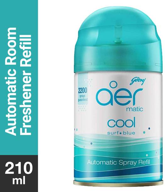 Godrej Aer Matic Room Freshener -Cool Surf Blue Refill Matic