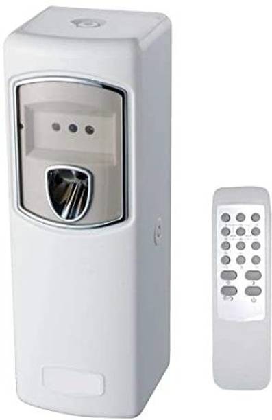 DS INTER Remote Control Automatic Aerosol Dispenser Spray New Automatic Air Freshener Dispenser/Automatic Aerosol Perfume Dispenser (Day and Night) with Light Sensor and Remote - (T-880R) Automatic Spray