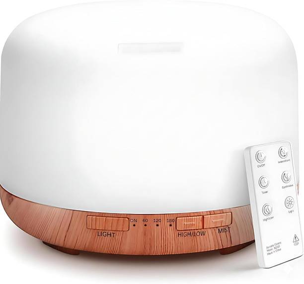 Rama Emporium Not Included Diffuser Set Portable 5-in-1, Aroma Diffuser for Home & Office- 500ml Water Capacity