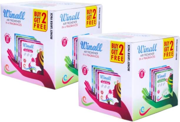 WINALL Rose, Jasmine, Lavender Blocks Buy 2 Get 2 Free_Pack of 4
