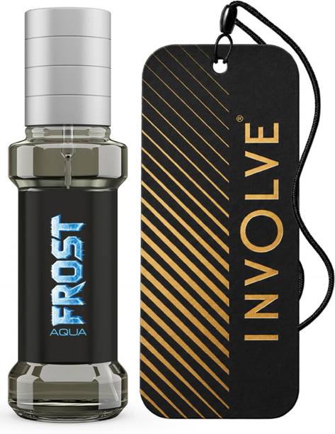 Involve Elements Aqua Frost Car Freshener Spray | Fine Fragrance Car Scent Air Freshener - IELE08 | Car accessories interior | Long lasting fragrance | Car perfume