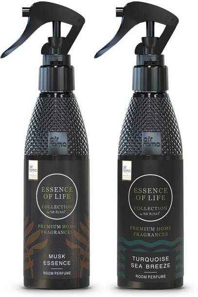 Airroma Musk Essence & Turquoise Sea Long-Lasting Fragrance Spray Premium Air Freshener