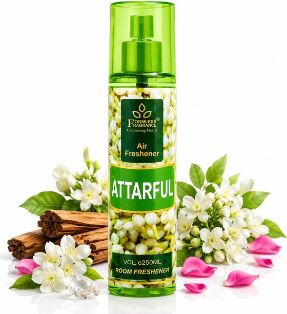 FORMLESS ATTARFUL Spray Attarful 250ml Room Air Freshener – A Luxurious Blend of Traditional Attar Scents