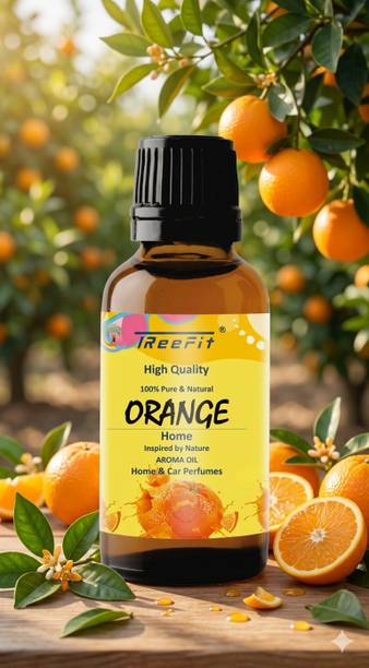 tree fit Orange Aroma Oil Orange Aroma Oil for Home Fragrance | Helps in Meditation |Best for Aromatherapy |