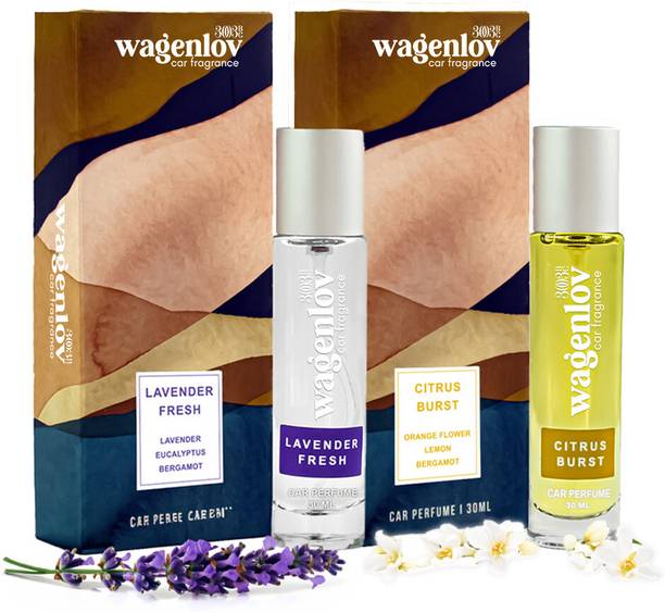 3003BC Wagenlov Lavender Fresh Citrus Burst Spray Car Perfumes Air Freshener Gift Set Car Freshener Spray Wagenlov Lavender Fresh Citrus Burst Spray Car Perfumes Air Freshener Gift Set