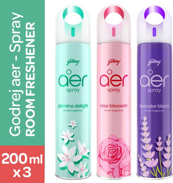 Godrej Aer Jasmine, Rose, Lavender Spray Air Freshener