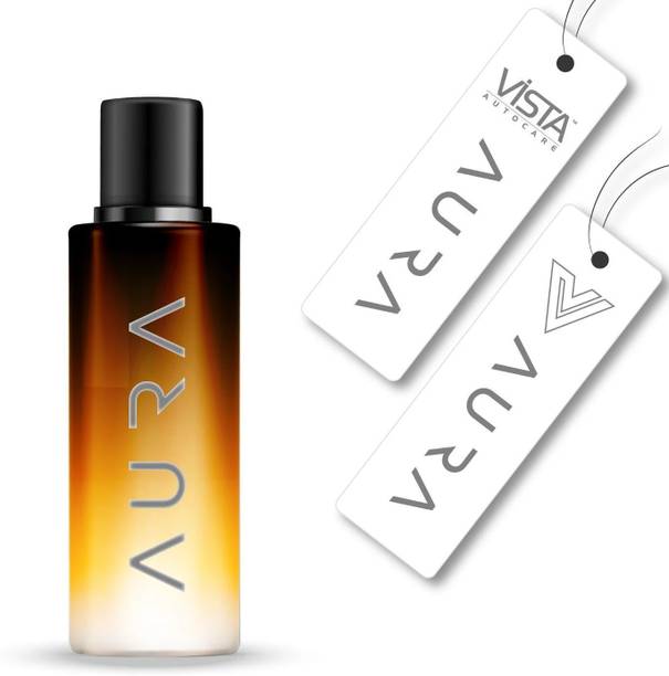Vista Auto Care Aura Hanging Air Freshener Perfume ARABIAN AROMA, 2 Hanging Boards, 400+ Sprays Spray Vista Aura Hanging Air Freshener - Arabian Aroma 30ml with 2 Hanging Boards, 400 + Sprays