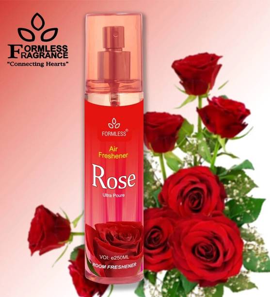 FORMLESS Air Freshener Rose 250ml Car Freshener Spray Air Freshener Rose 250ml Spray