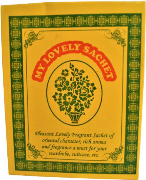 Herbal Treasures Mysore Sandal Fragrance Sachet - 6 nos Potpourri