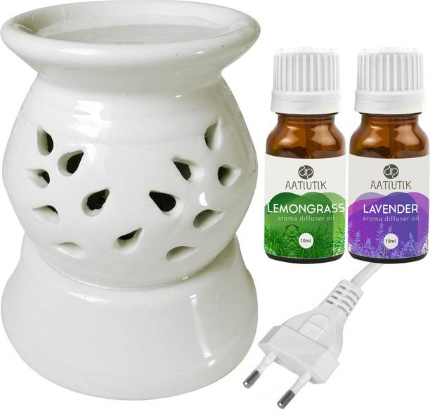 Aatiutik Lemograss, Lavender Diffuser Set AT-130ELEDIFF001-LG-LV
