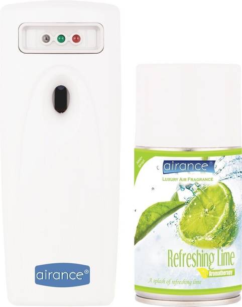 Airance Refreshing Lime Spray, Refill, Spray, Refill, Automatic Spray Automatic room Freshner machine air freshener dispenser with Refill