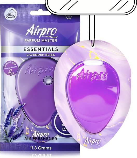 Airpro Lavender Bliss Car Freshener Diffuser Essentials Hanging Car Air Freshener