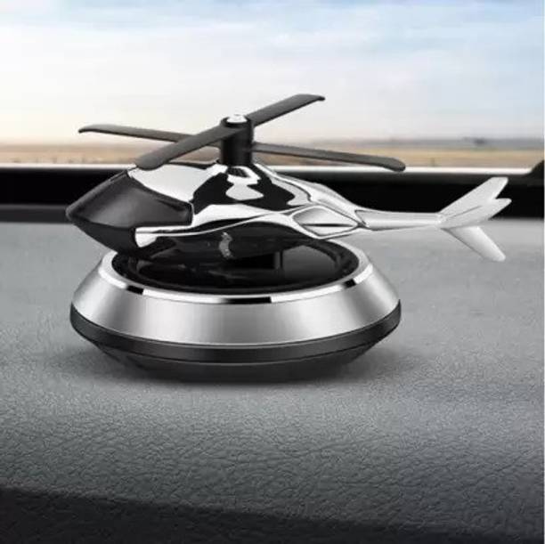 SRPHERE Solar Power Car Dashboard Helicopter Decoration With Perfume Car Freshener Diffuser Power Car Dashboard Helicopter Decoration With Perfume