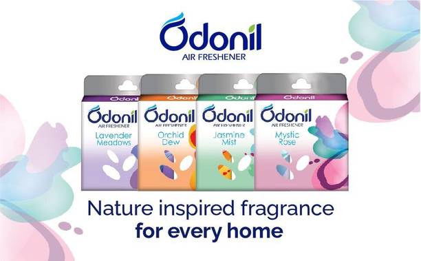 Odonil lavender,, misty rose, jasmine, orchid dew Blocks PACK OF 6
