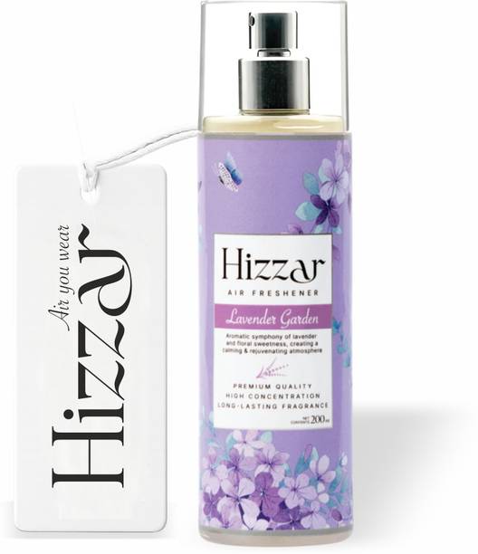 Hizzar Lavender Garden Spray Air Freshener for Homes, Offices, & Personal Spaces