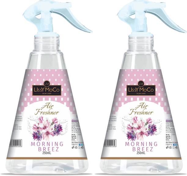LISSYMOCO Morning Breeze Spray Morning Breez Air Freshener Spray for Home, Bathroom, Office & Car | Long Lasting Morning Breeze Morning Breez 500 ML
