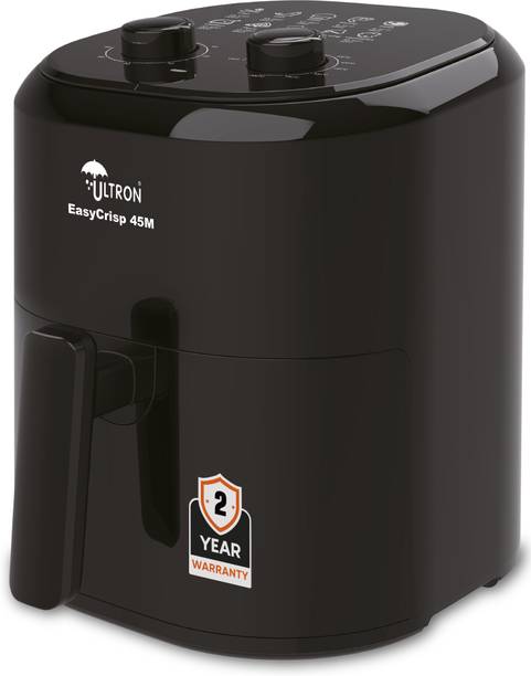 ULTRON Manual Airfryer ,Cyclonic Air flow cooking, EasyCrisp 45M Air Fryer