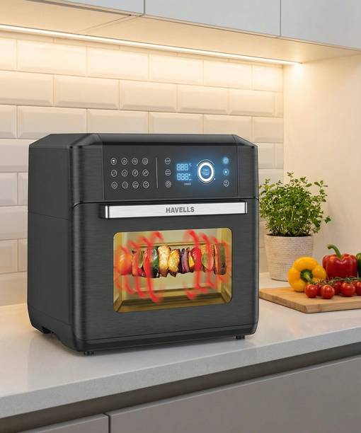 HAVELLS Air-Oven Avanza 15Ltr,1700wt,14 Preset menu,Sensor Touch Control Air Fryer