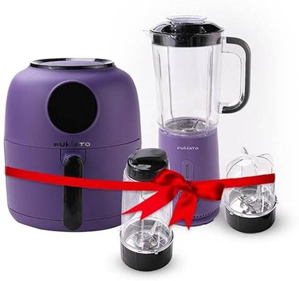 The Better Home Fumato Kitchen Pair:AirFryer+NutriBlender|Perfect GiftingCombo|Color-Coordinated Air Fryer