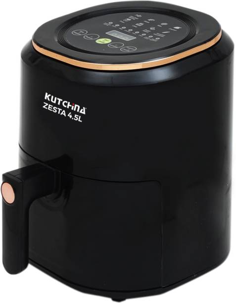 Kutchina Zesta Digital Air Fryer Over for Kitchen, 1400W Airfryer with Non-Stick Basket Air Fryer