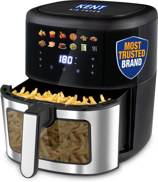 KENT Digital Air Fryer 7L | 1500W | Bake, Grill & Roast | Up to 80% Less Oil Usage | Air Fryer