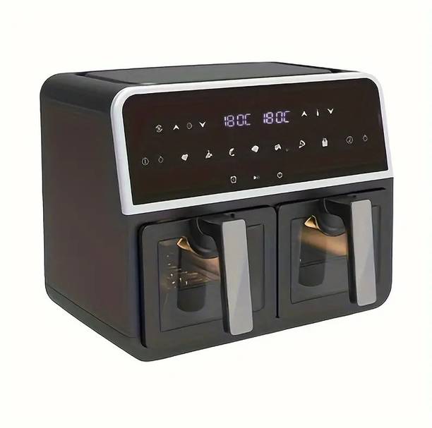 Onshoppy Digital Dual Basket Air Fryer Oven with Easy View Windows, Sync Finish, Hi-Fry Air Fryer