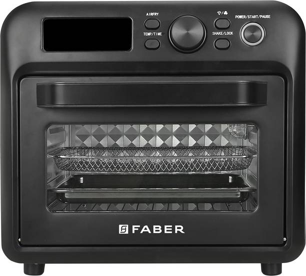 FABER FAO 20L BK 15DF | Air Fryer Oven | Bake, Toast, Roast, Fry, Preheat| 15 Function Air Fryer