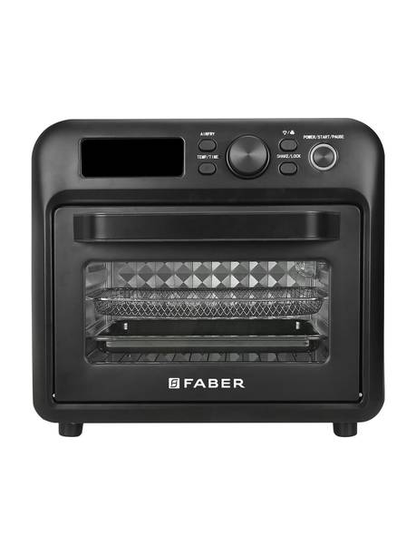 FABER FAO 20L BK 15DF | Air Fryer Oven | Bake, Toast, Roast, Fry, Preheat| 15 Function Air Fryer