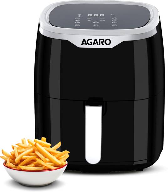 AGARO 34028 Galaxy Digital Air Fryer For Home, Electric Air Fryer, Convection Oven, 1400W Air Fryer