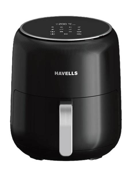 HAVELLS Prolife Neo. Digital Air Fryer 8 Pre-Sets Aerocrisp Technology 85% Less Oil Use 60-Min Timer 2Yr Door Step Warranty by Havells Air-Fryer for Home Kitchen Air Fryer