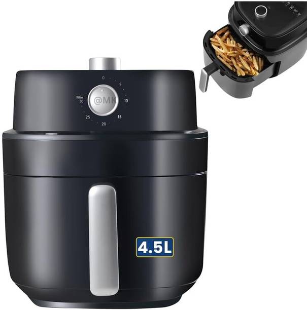 Drumstone Manual Air Fryer 4.5L | 1400W Oil-Less Cooker | Kitchen Gift Air Fryer