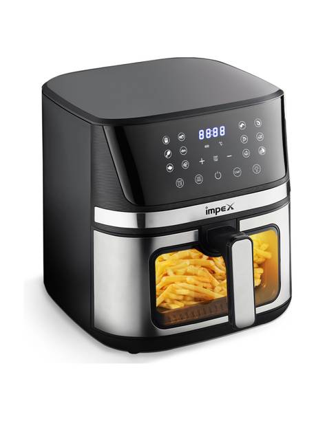 IMPEX Digital Air Fryer 1600 W | Cyclonic Air Flow 12 Cooking Modes Air Fryer