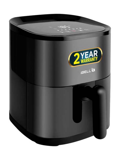 iBELL AEROFRY420DM 1500W Air Fryer For Home, Adjustable Temp, Nonstick, Multi-Cooking Air Fryer