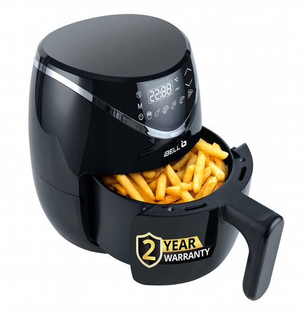 iBELL AEROFRY300 6 Preset Cooking Modes Feather Touch Adjustable temperature Control Air Fryer