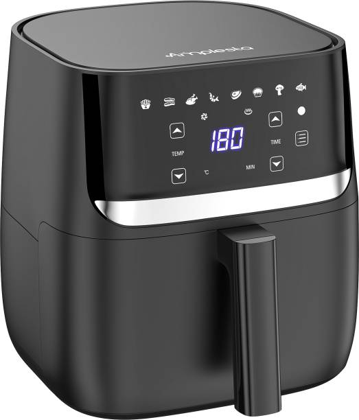 Amplesta Xtra Large Digital 1700W with 8 cooking presets, uses up to 90% less fat, 5.7L Air Fryer