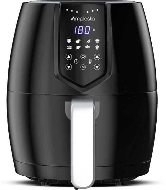 Amplesta 5L 1500W with 8 Indian presets, Smart touch panel, 2 year Warranty Air Fryer