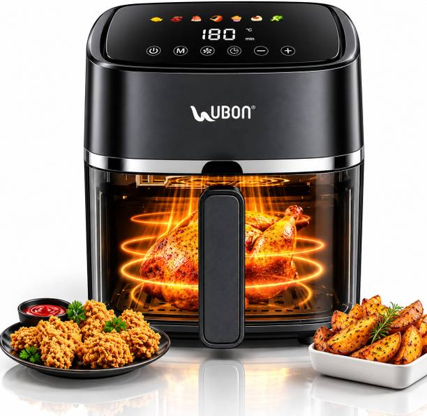 Ubon Air Fryer AF-8000 With Rapid Air Circulation & 8 Pre Menu Function Air Fryer