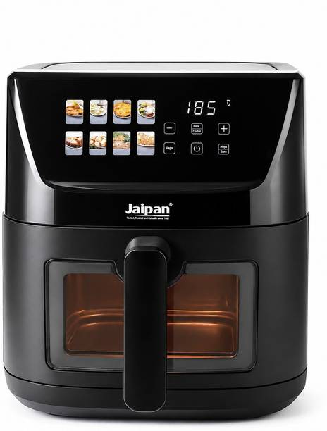 Jaipan 5.5L Digital Air Fryer | 2200W with Touch Display | Visible Window Air Fryer
