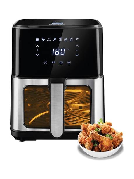 KENT Ultra Digital Air Fryer 5L | Bake, Grill & Roast | Up to 80% Less Oil Usage | Air Fryer