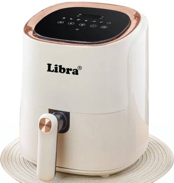 LIBRA 4.5 Liter Air Fryer For Home uses 99% Less Fat with Preset Controls Air Fryer