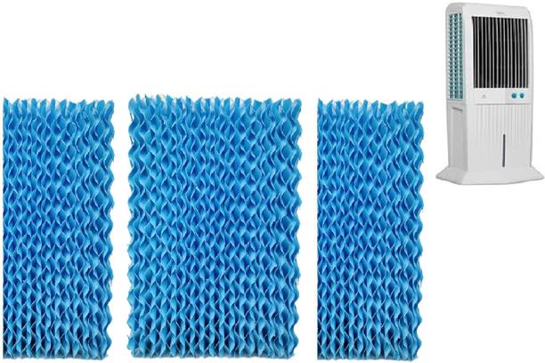 PrimeWave Honeycomb Pad for Symphony Storm 70XL Desert Tower Air Cooler 70Litre 3pcs, Blue Air Purifier Filter